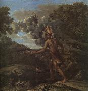 Nicolas Poussin Blind Orion Searching for the Rising Sun oil